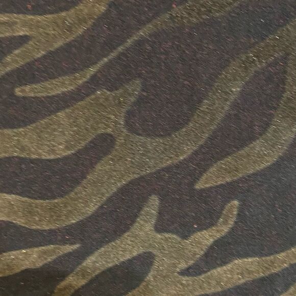 Medane Fashion stretch denim long pencil skirt flocked front design size 26 - Picture 11 of 11